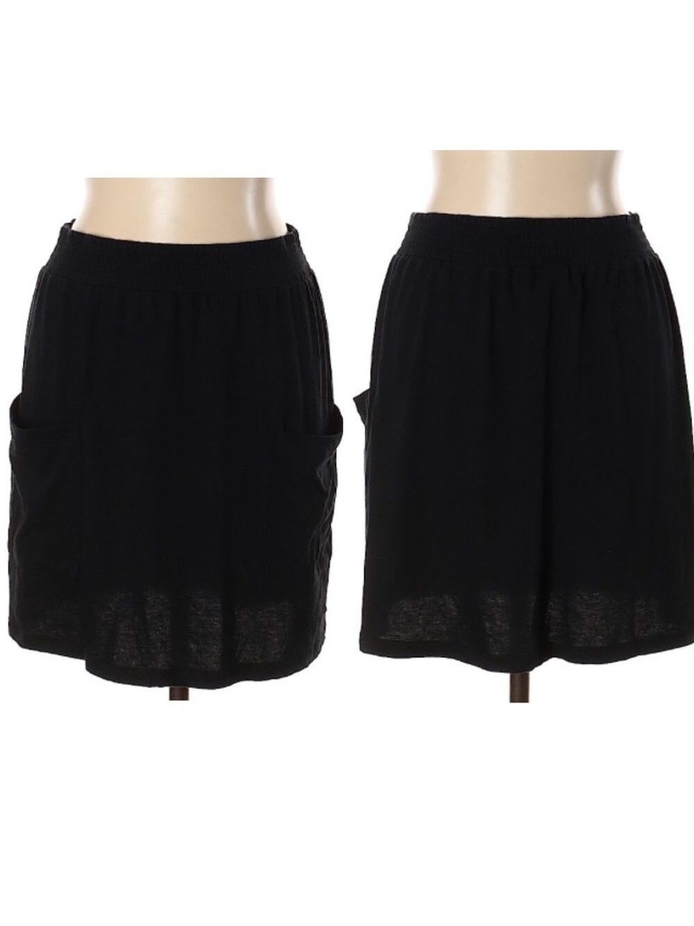 PINK Victoria’s Secret Black Skirt with Pockets